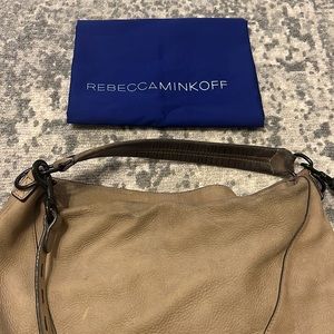 Rebecca Minkoff taupe tote